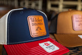 Leather Patch Trucker Hat