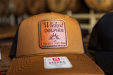 Leather Patch Trucker Hat