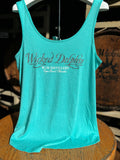 Ladies Biker Design Tank