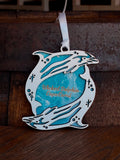 Ocean Double Dolphin Ornament